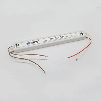 ac 180-264v 40W IP67 منبع تغذیه ضد آب تک خروجی dc 24 ولت ترانسفورماتور LED