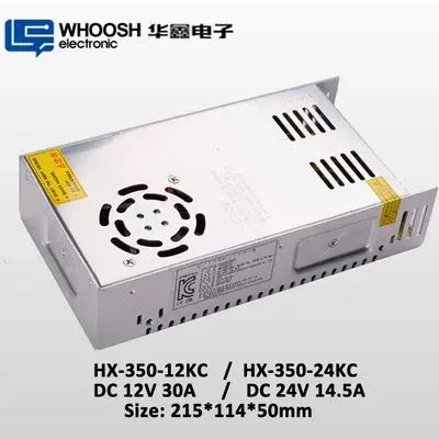 منبع تغذیه ماژول LED AC185-264 DC 350W با گواهینامه KC