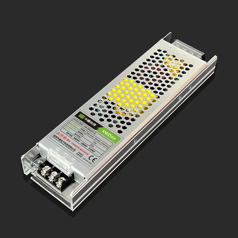 منبع تغذیه باریک 300W DC12V ولتاژ ثابت ac 180-264v