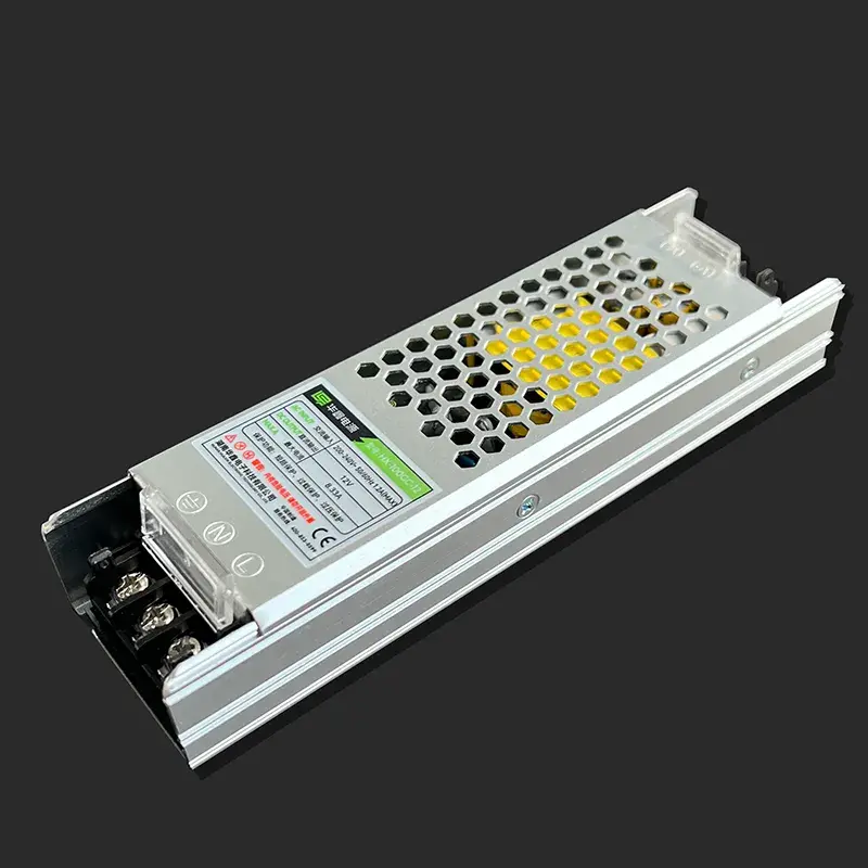 درایور LED dc12V 8.33A با منبع تغذیه سوئیچ 100 وات